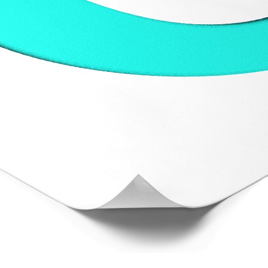 Yoga-letters Poster (Hoek)