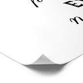 Yoga Leuke Citaten motivatie Typografie Poster (Hoek)