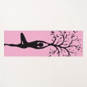 Yoga Levensboom Silhouet Mat (Voorkant (horizontaal))