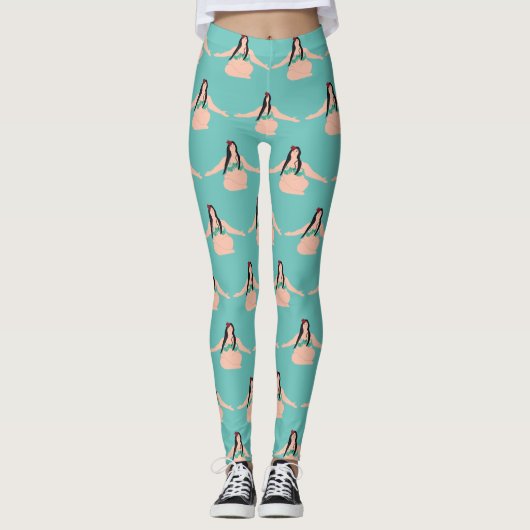 Yoga Liefde Leggings (Voorkant)