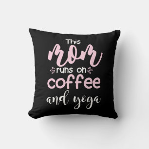 Yoga Liefhebber Deze Moeder Loopt Op Koffie En Y Kussen
