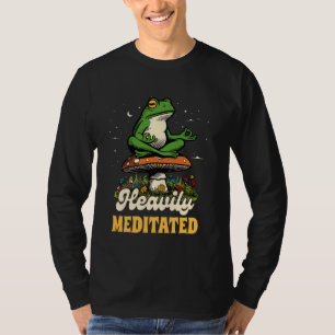 Yoga Liefhebber Kikker Meditatie Yoga Instructeur T-shirt