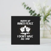 Yoga Liefhebber | Yoga Heb Ik Niet De Hele Dag Kaart (Staand voorkant)