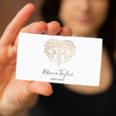 Yoga Life Coach Therapie Hartboom van het Leven Visitekaartje
