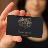 Yoga Life Coach Therapie Hartboom van het Leven Visitekaartje