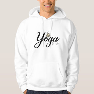 yoga lifestyle mannen hoodie
