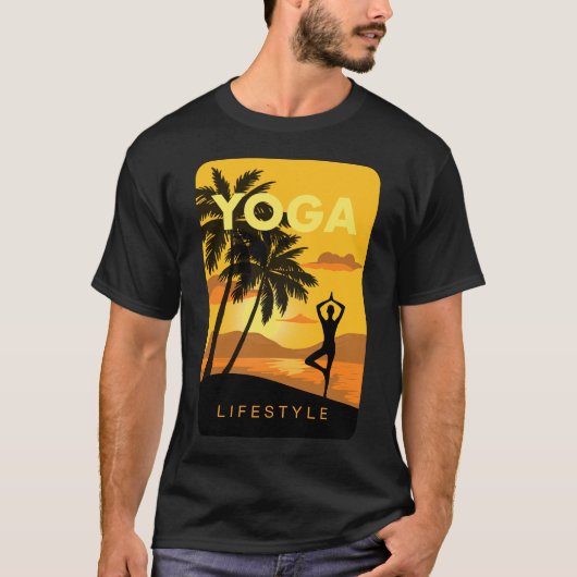 Yoga Lifestyle T-shirt (Voorkant)