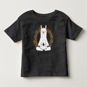 Yoga Llama Alpaca Namaste relaxing Animal Kinder Shirts