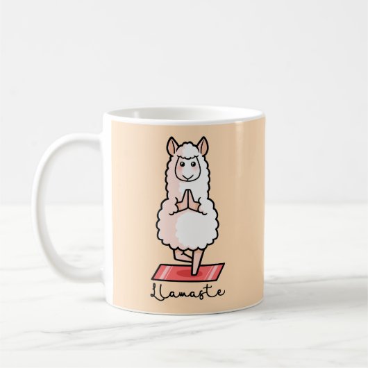 Yoga Llama - Llamaste Koffiemok (Links)