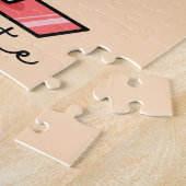 Yoga Llama - Llamaste Legpuzzel (Zijkant)