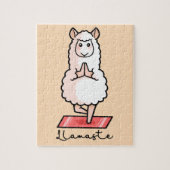 Yoga Llama - Llamaste Legpuzzel (Verticaal)