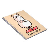 Yoga Llama - Llamaste Notitieboek (Rechterzijde)