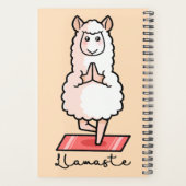 Yoga Llama - Llamaste Planner (Achterkant)
