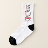 Yoga llama - Llamaste Sokken (Links - buitenkant)