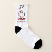 Yoga llama - Llamaste Sokken (Rechts - buiten)