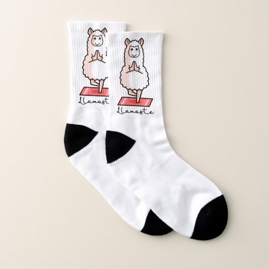Yoga llama - Llamaste Sokken (Paar)