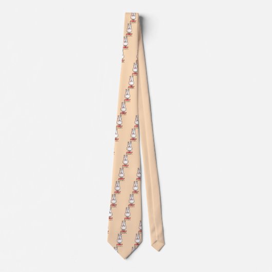 Yoga Llama - Llamaste Stropdas (Voorkant)