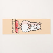 Yoga Llama - Llamaste Yogamat (Achterkant (horizontaal))