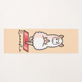 Yoga Llama - Llamaste Yogamat (Voorkant (horizontaal))