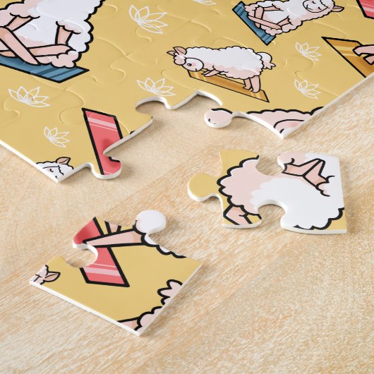 Yoga Llama Madness Legpuzzel (Zijkant)