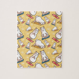 Yoga Llama Madness Legpuzzel