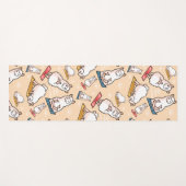 Yoga Llama Madness Yogamat (Voorkant (horizontaal))