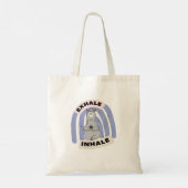 Yoga Llama Tote Bag (Achterkant)