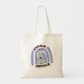 Yoga Llama Tote Bag (Voorkant)