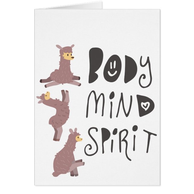 Yoga Llamas (Voorkant)