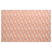 Yoga Llamas Pattern | Fun Yoga Llama-tekens Stof (Fat Quarter)