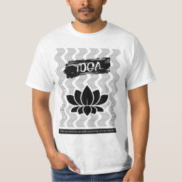 Yoga Lotus Fathers day T-shirt