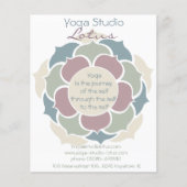Yoga Lotus Flyer (Voorkant)