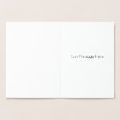 Yoga Lotus Hart Folie Folie Kaarten (Binnen)