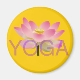 Yoga Lotus magneet