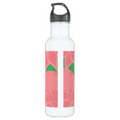 Yoga Lotus Monogram Waterfles (Achterkant)