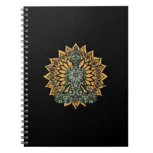 Yoga Lotus Pose Zen Graphic Notitieboek