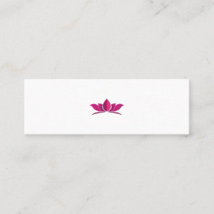 Yoga Lotus Power Meditation Symbol Gift Idee Contactkaartje