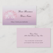 Yoga Lotus Visitekaartje (Voorkant / Achterkant)