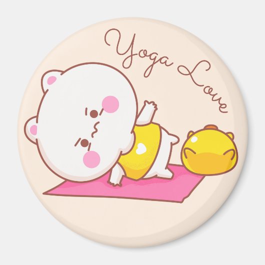 Yoga Love Magneet (Voorkant)