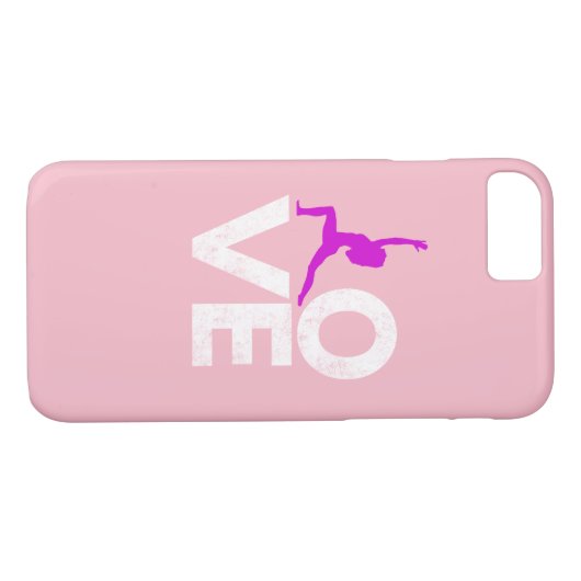 Yoga Love-ontwerp voor yogis Case-Mate iPhone Case (Achterkant (Horizontaal))