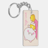 Yoga Love Sleutelhanger (Voorkant Links)