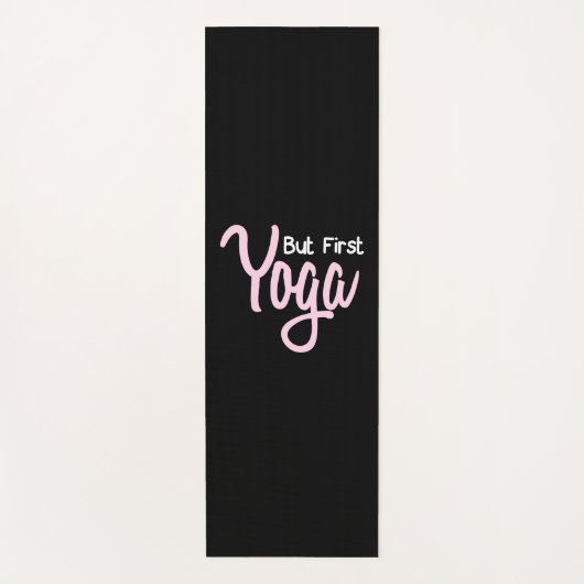 Yoga Lover | Maar eerst Yoga Yogamat (Voorkant)