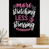 Yoga Lover | Meer opvallende Poster (Keuken)