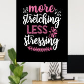 Yoga Lover | Meer opvallende Poster (Thuiskantoor)