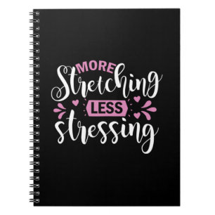 Yoga Lover   More Stretching Less Stressing Notitieboek