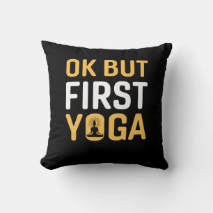 Yoga Lover Ok, maar eerst Yoga Kussen