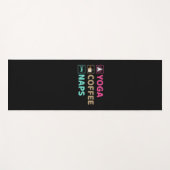 Yoga Lover | Yoga Coffee Naps Yogamat (Voorkant (horizontaal))