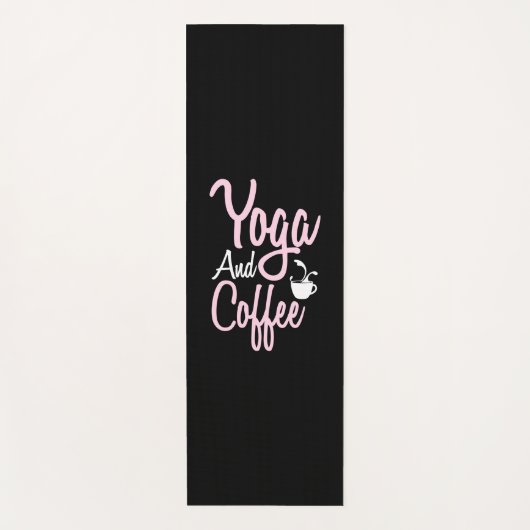 Yoga Lover | Yoga en koffie Yogamat (Voorkant)