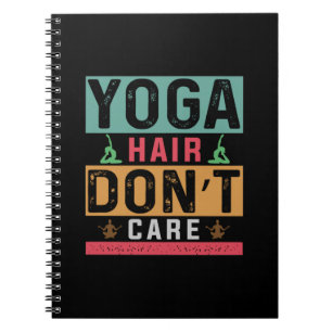 Yoga Lover Yoga Hair Do Not Care Notitieboek