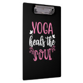 Yoga Lover | Yoga Heals de sol Klembord (Rechts)